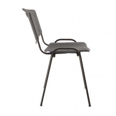 Scaun vizitator GOA Black Plast, Gri [2]