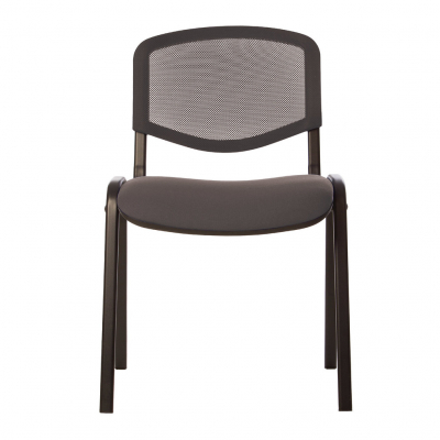 Scaun vizitator GOA NET BLACK, Gri stofa cagliari [1]