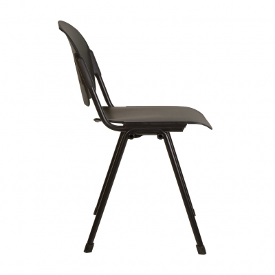 Scaun vizitator VANNI Black Plast, Negru [2]