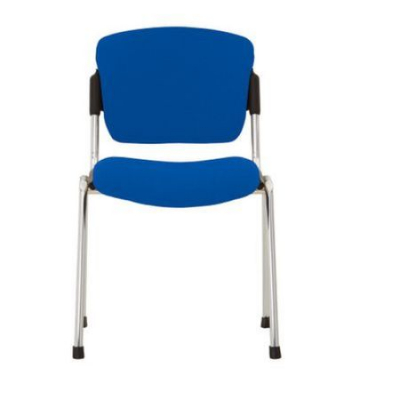 Scaun vizitator VANNI Chrome, Safir stofa cagliari [1]