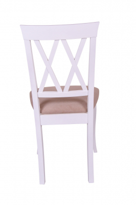Set 2 scaune Milano, Lemn, White/Misty Beige [4]