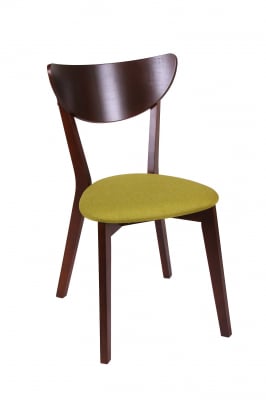 Set 2 scaune NEO, Lemn, Nut/Savannah olive [1]