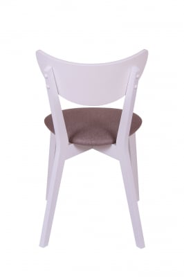 Set 2 scaune NEO, Lemn, White/Bonus New Cappucino [4]