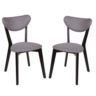 Set 2 scaune Neo M, Lemn, Wenge/Brighton Gray [0]