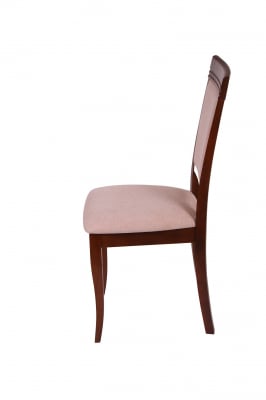 Set 2 scaune ROMA, Lemn, Nut/Misty beige [2]