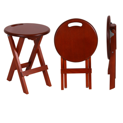 Set 2 taburete Clever, Lemn, Apple Tree Dark [1]