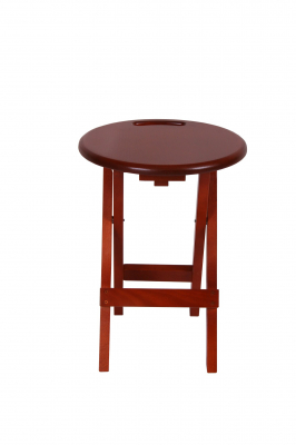 Set 2 taburete Clever, Lemn, Apple Tree Dark [2]