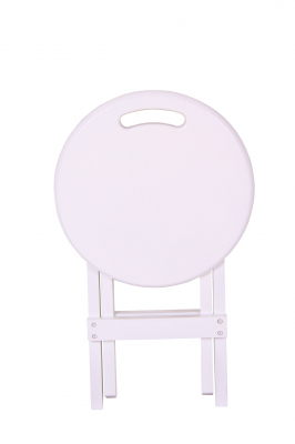 Set 2 taburete pliabile Clever, Lemn, White [2]