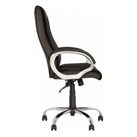 Scaun directorial HELLEN, piele ecologica, negru [1]