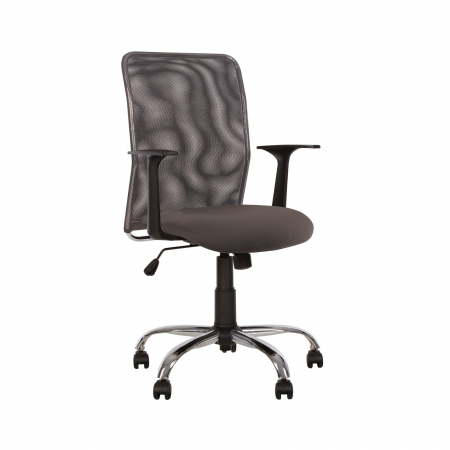 Scaune de birou - Scaun de birou NEXAM GTP CHROME, Gri stofa cagliari
