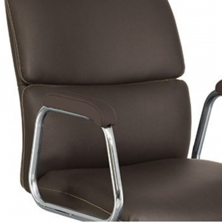 Scaun directorial VEGAS, Brun inchis, piele ecologica [4]