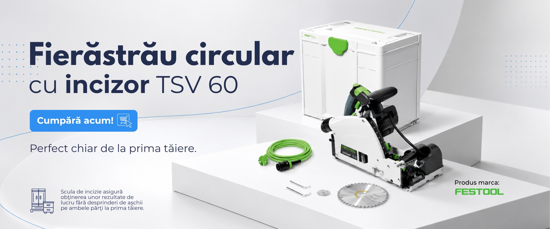 Fierastrau cu incizor Festool TSV60