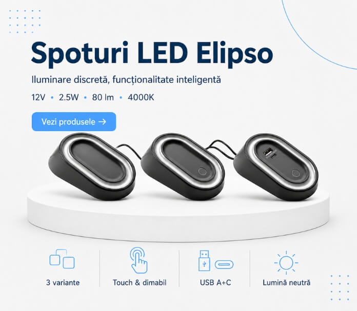 Spoturi LED Elipso