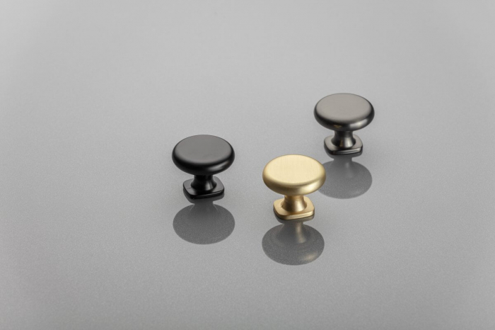 Buton mobila LORENA 33x26 mm, brushed gold [4]