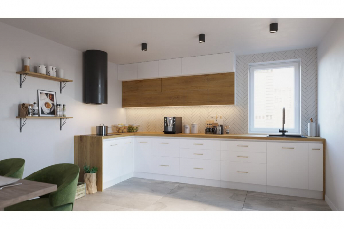 Maner mobila BAGIO 128 mm, champagne [3]