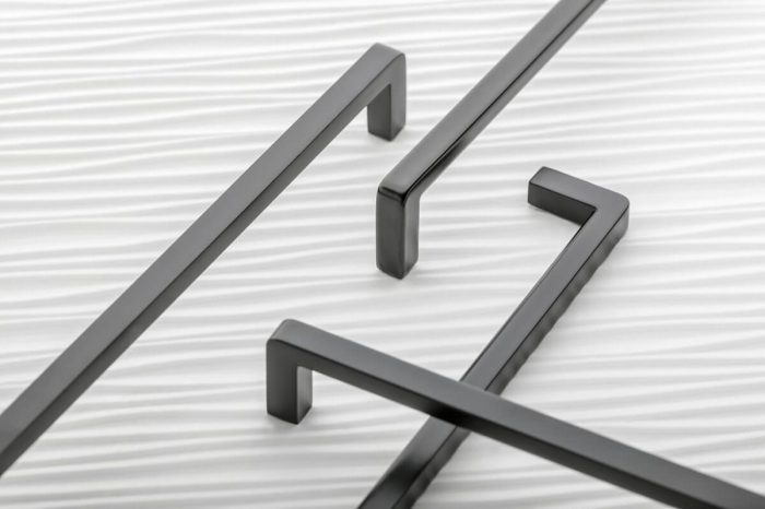 Maner mobila Bagio 128 mm, negru mat [2]