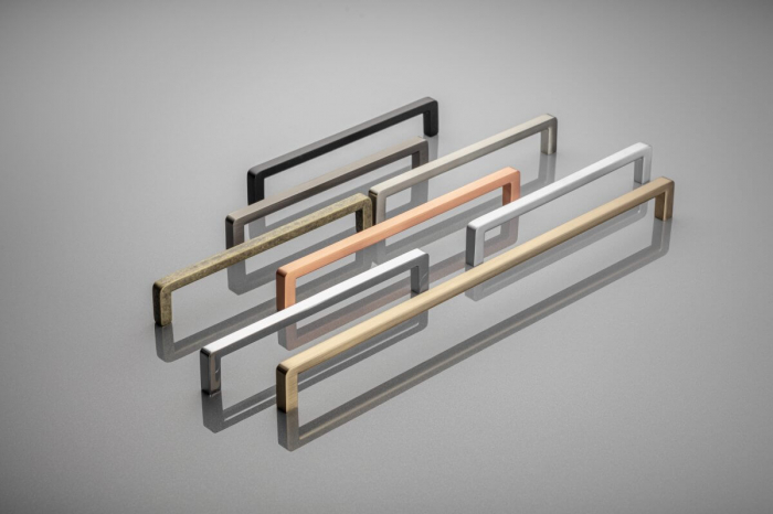 Maner mobila BAGIO 128 mm, champagne [4]