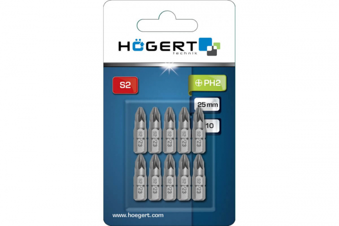 Bit surubelnita PH 25 mm, set 5 buc. [2]
