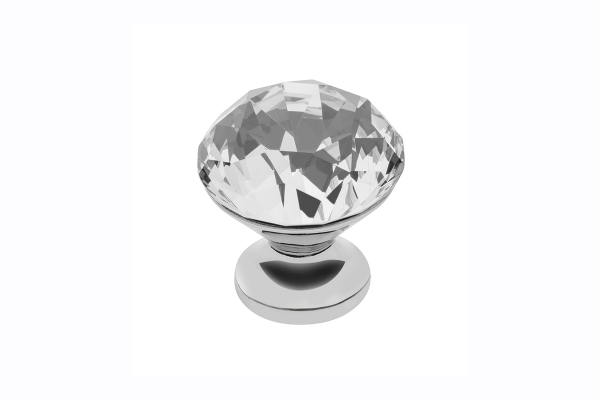 Buton mobila White Crystal D25 mm [1]
