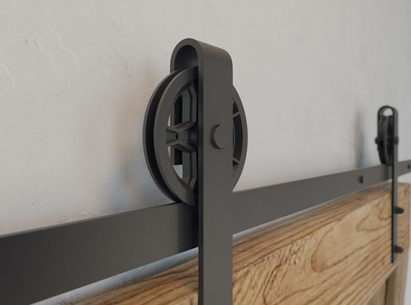 Sistem de culisare pentru usi de interior LOFT, negru mat [3]