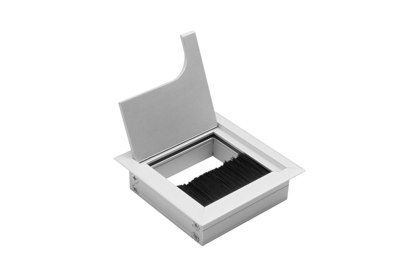 Trecere cabluri MERIDA 80x80 mm, aluminiu [2]