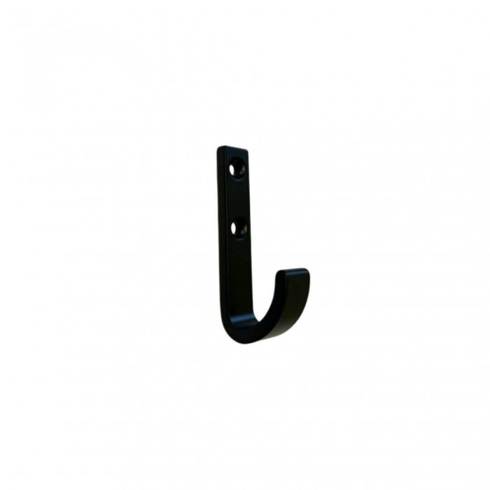 Agatatoare cuier 102 70x30 mm, negru mat [2]