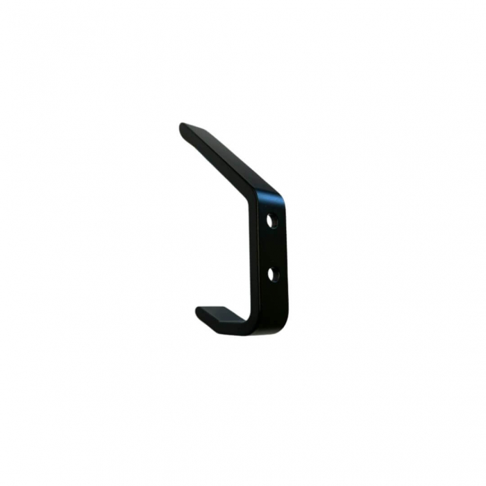 Agatatoare cuier 103 100x52 mm, doua agatatori, negru mat [3]