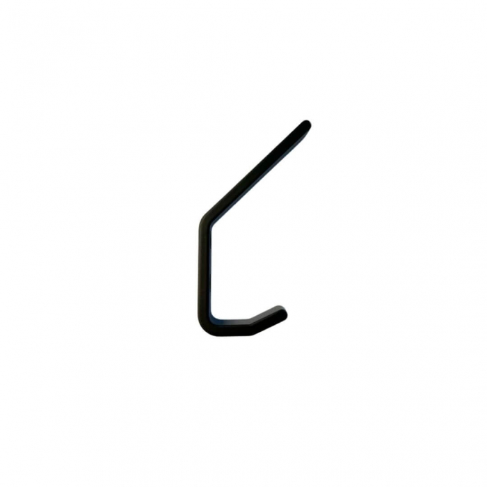 Agatatoare cuier 103 100x52 mm, doua agatatori, negru mat [4]