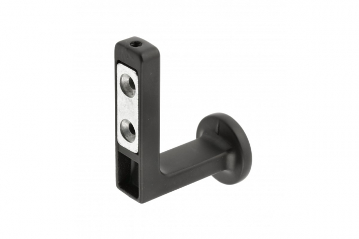 Agatatoare cuier ARCO 62x46 mm, negru mat [2]