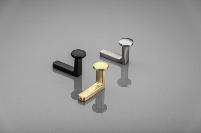Agatatoare cuier ARCO 62x46 mm, inox [5]