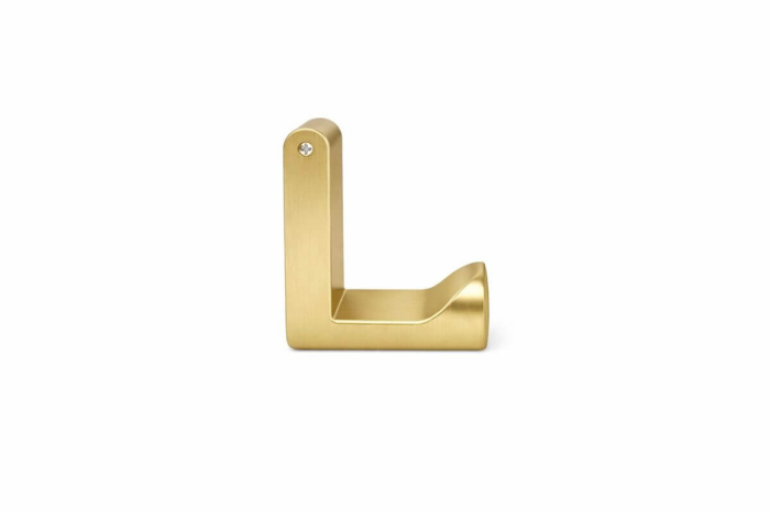 Agatatoare cuier ARKON, 55x21 mm, brushed gold [2]