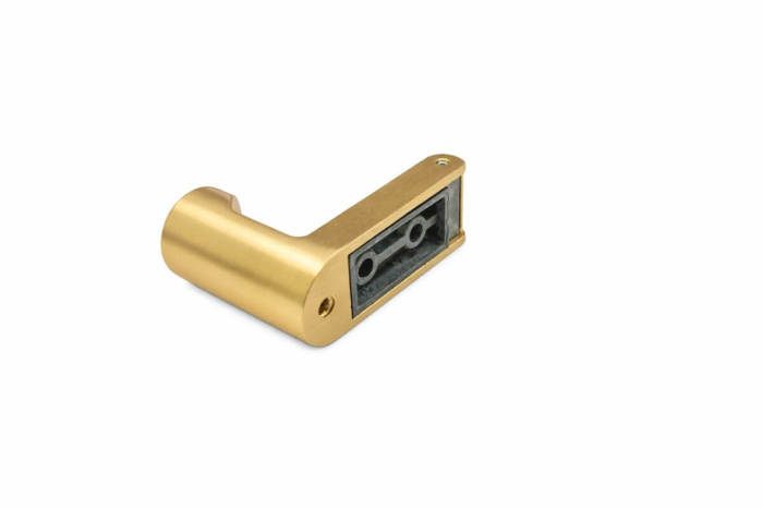 Agatatoare cuier ARKON, 55x21 mm, brushed gold [4]