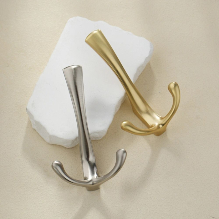 Agatatoare cuier GRANDE L 125x75 mm, brushed gold [3]