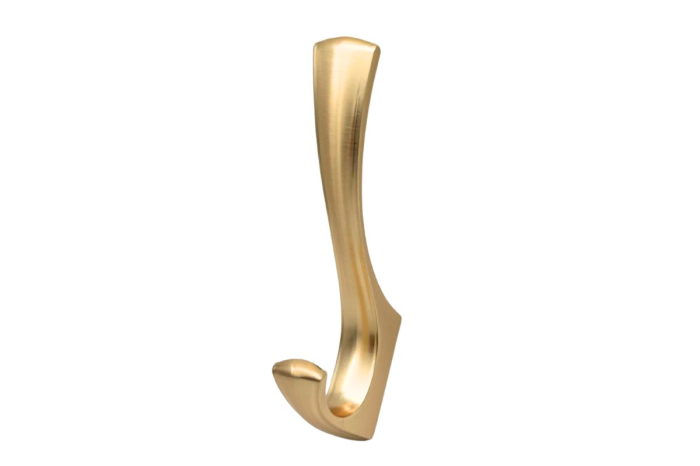 Agatatoare cuier GRANDE S 125x44 mm, brushed gold [2]