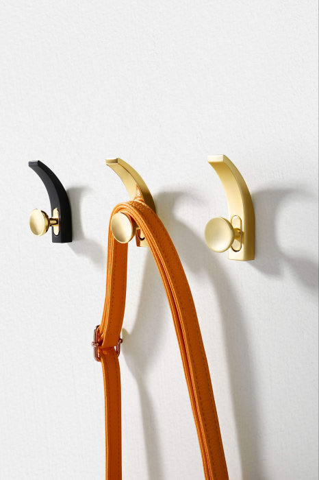 Agatatoare cuier MURCIA, brushed gold [2]
