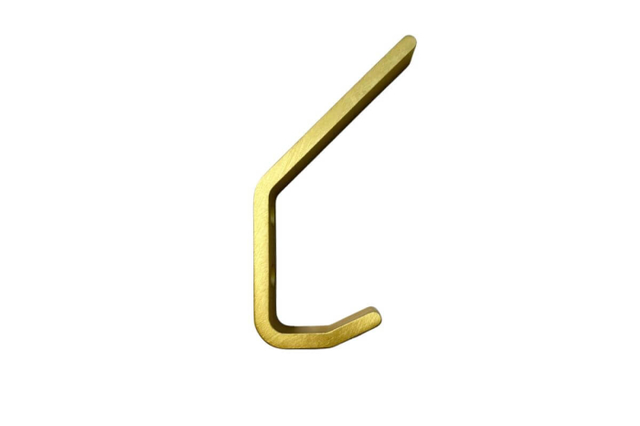Agatatoare cuier OSLO L, 100x52 mm, brushed gold [4]