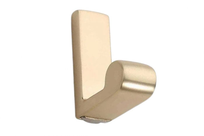 Agatatoare cuier SMALL 48x16 mm, brushed gold [1]