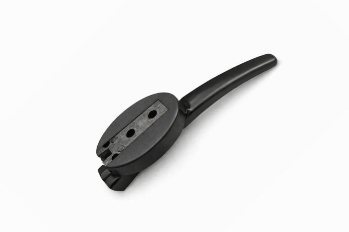Agatatoare cuier SOLIS, 86x30 mm, negru mat [3]