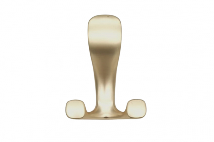 Agatatoare cuier TOLEDO A0 78x104 mm, 3 agatatori, brushed gold [2]