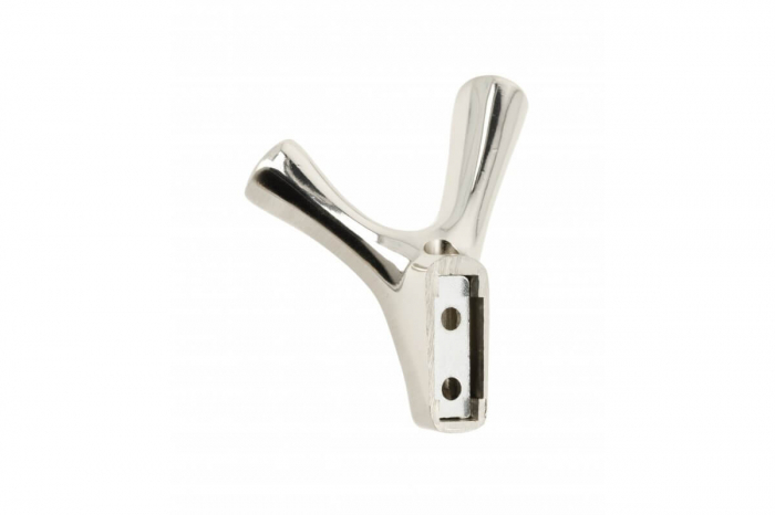 Agatatoare cuier TORNA 81x71 mm, 2 agatatori, inox [2]