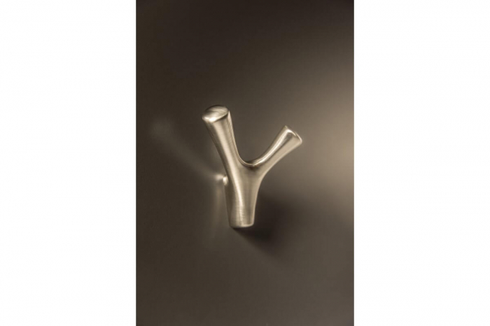 Agatatoare cuier TORNA 81x71 mm, 2 agatatori, inox [3]