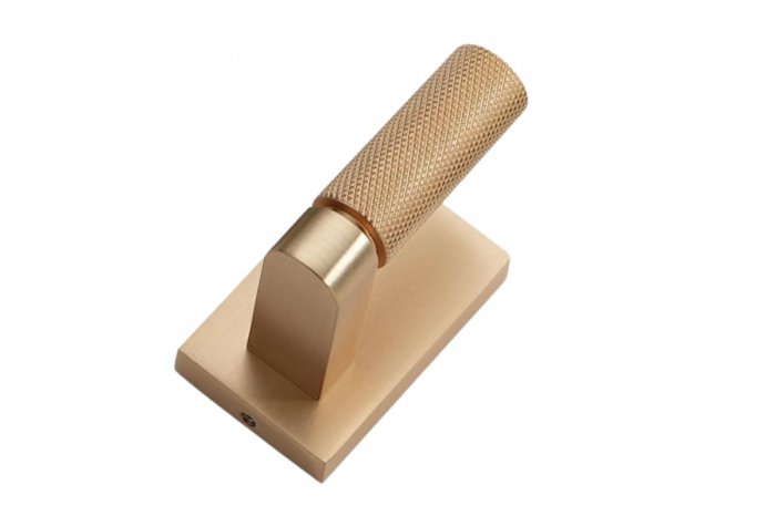 Agatatoare cuier VIENA 70x48 mm, brushed gold [2]