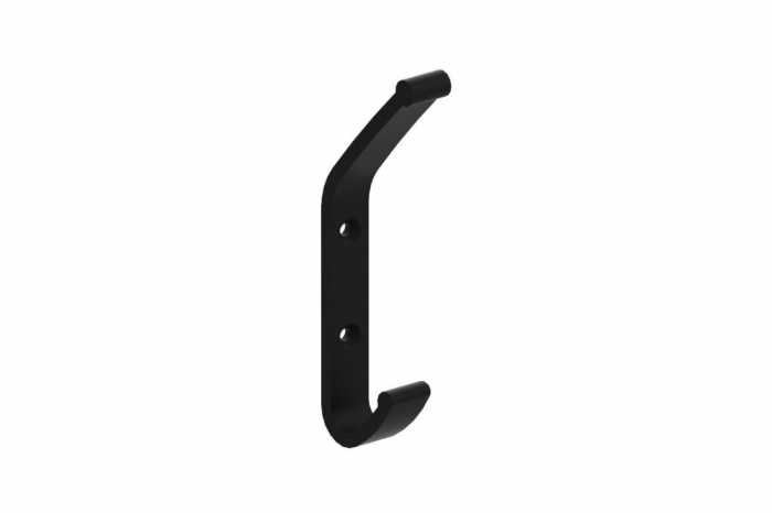 Agatatoare cuier WAL 01, 119x14 mm, negru mat [1]