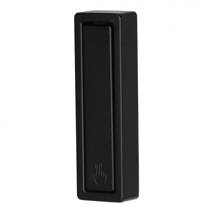 Agatatoare cuier XV44 70x20 mm, negru mat [2]