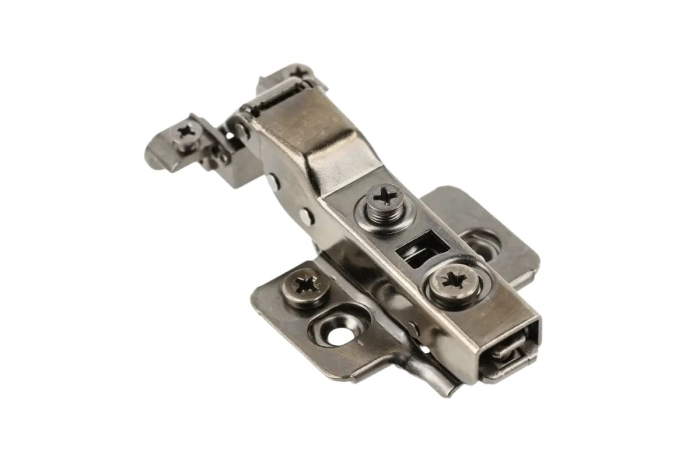 Balama semiaplicata Silento Pro pentru profil (rama) aluminiu, soft-close, neagra [1]