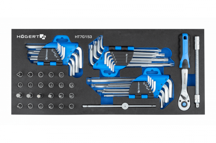 Banc de lucru cu 7 sertare, echipat cu 544 de piese [14]