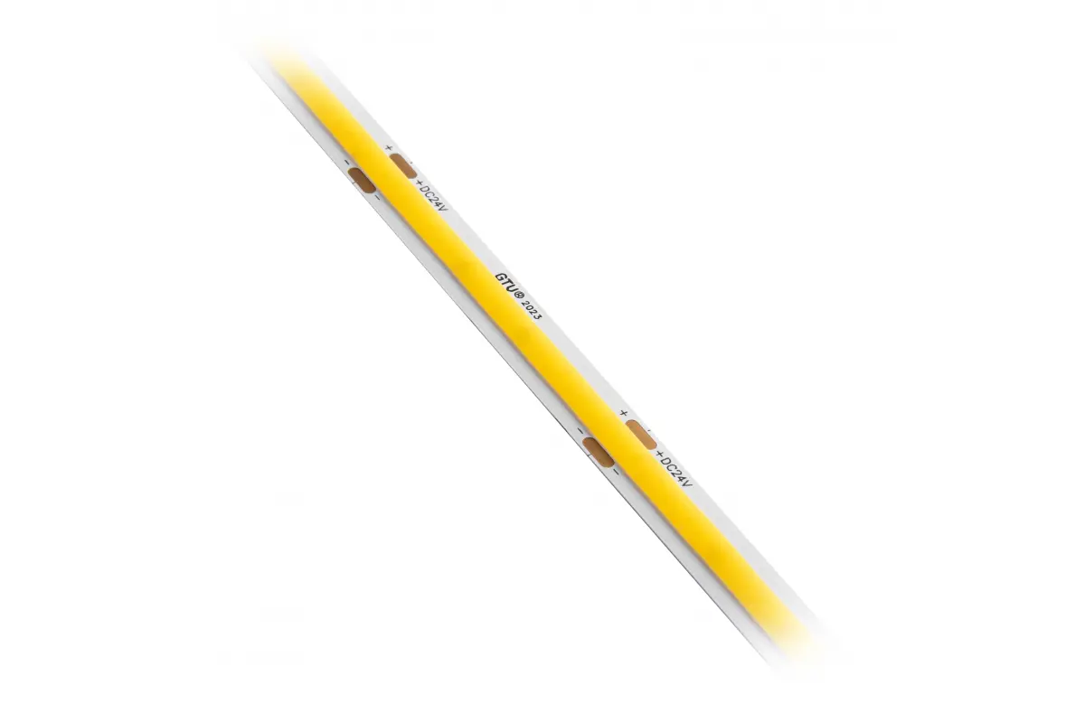 Banda led 24V lumina continua COB, 8 mm, 34W, IP20, 2700K, lumina calda, 2 x MiniAmp, dimabila, 5 m [4]
