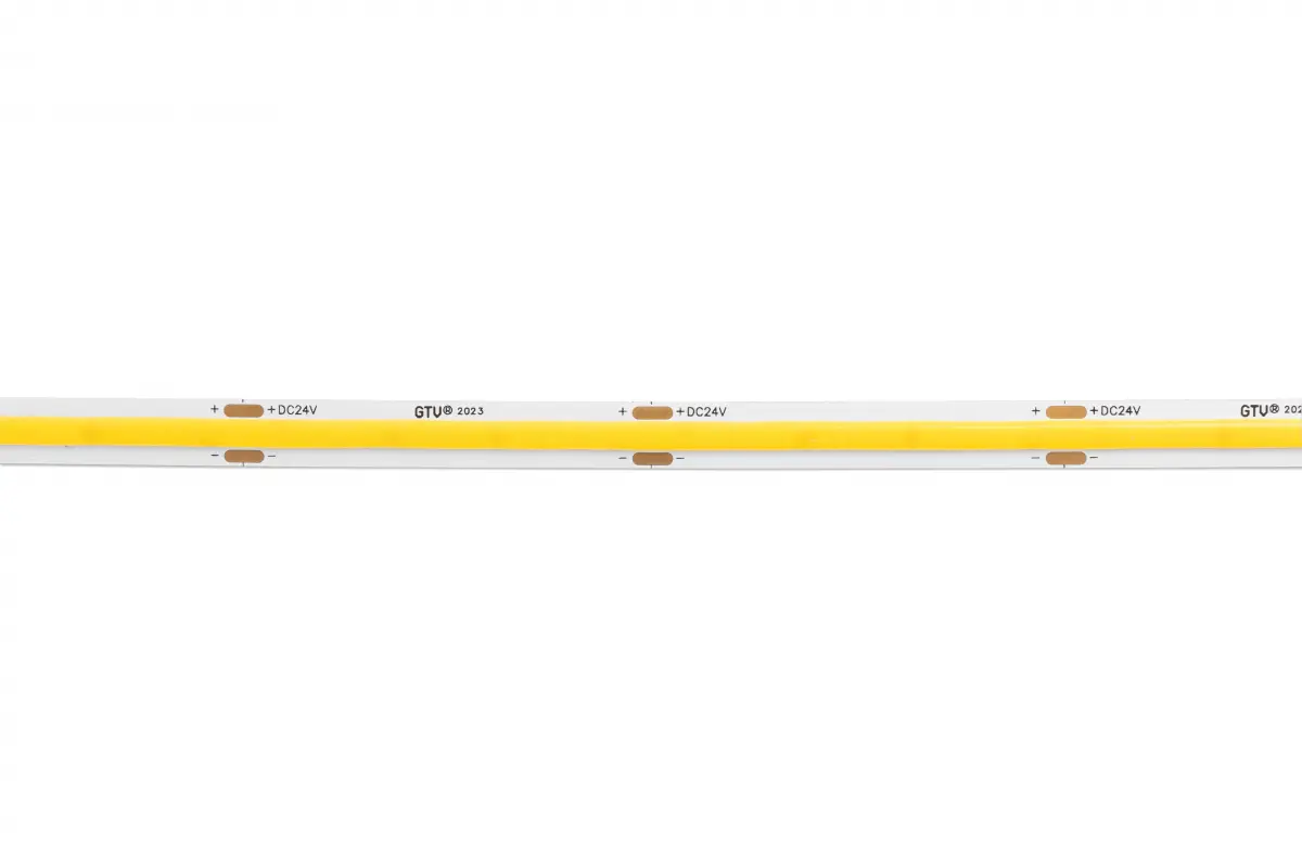 Banda led 24V lumina continua COB, 8 mm, 34W, IP20, 2700K, lumina calda, 2 x MiniAmp, dimabila, 5 m [5]