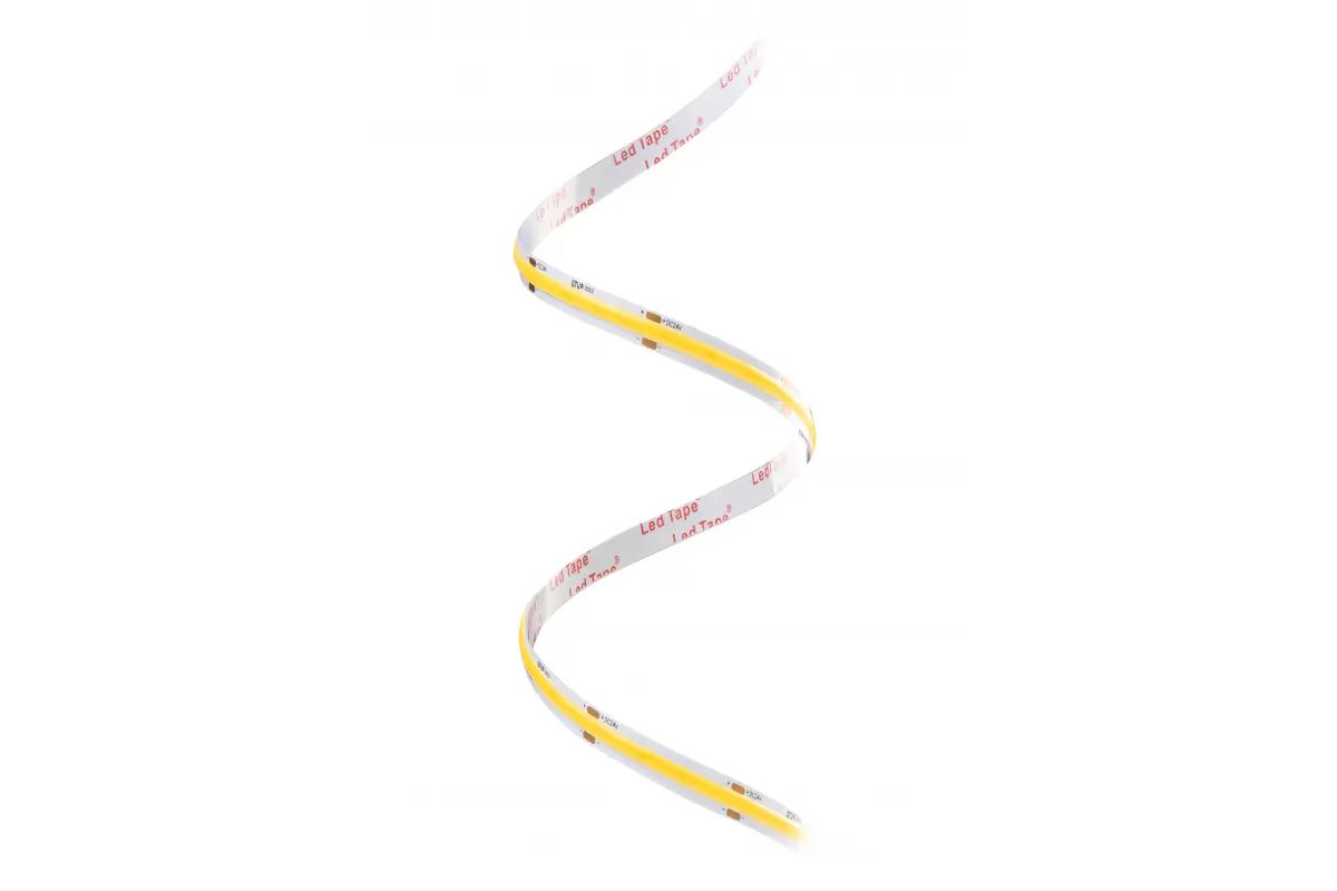 Banda led 24V lumina continua COB, 8 mm, 34W, IP20, 2700K, lumina calda, 2 x MiniAmp, dimabila, 5 m [6]