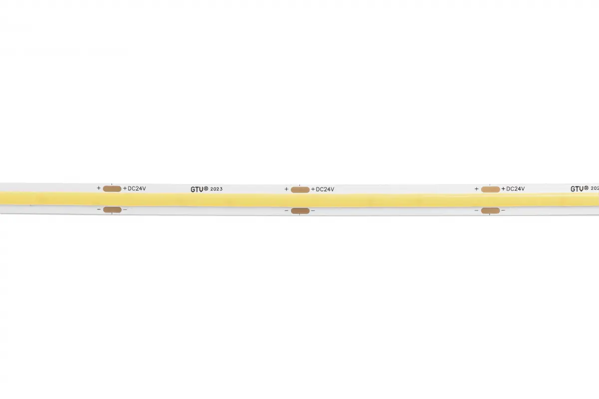 Banda led 24V lumina continua COB, 8 mm, 34W, IP20, 6500K, lumina rece, 2xMiniAmp, dimabila, 5 m [4]